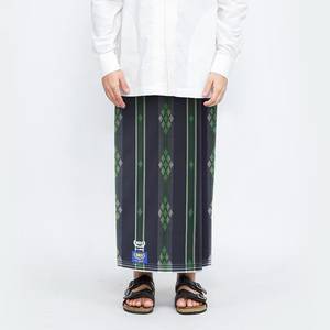 BHS Classic Gold DKA Sarong Lungi Lungi Pants for <b>Men</b> Mercerized Mix Breathable East Java Origin Prayer & Daily Use - Product Image 4