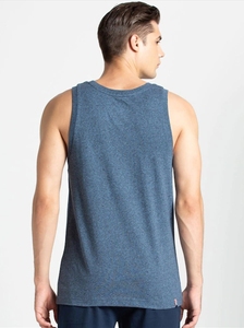 เสื้อกล้ามถักสีพื้นสำหรับผู้ชาย คอกลม แขนกุด สวมใส่สบายๆ - Product Image 6