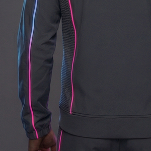 Ensemble de survêtement unisexe à capuche avec veste zippée et pantalon de jogging pour l'entraînement et la course OEM Maluza EliteWear Solid - Product Image 3