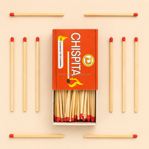 Caja de cerillas de seguridad para cocina, velas, estufas de gas y chimeneas, venta al por mayor - Product Image 1