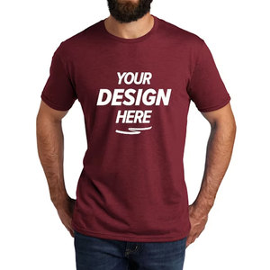 Custom Logo Print T Shirt Men 100% Cotton Blank <b>White</b> <b>Tee</b> Shirts Low MOQ Fast Shipping USA Dropshipping Sourcing T-Shirt - Product Image 4