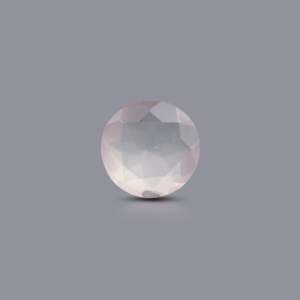 Certified Natural Rose Quartz Loose Gemstone 4.2 Carat 11mm Pink IGI - Product Image 1