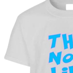 เสื้อยืดแขนสั้นลายกราฟิกสีเทาอ่อนสำหรับวัยรุ่น ลายพิมพ์ตัวอักษรสีน้ำเงินเข้ม "They Not Like Us" คอกลม สวมใส่สบายๆ สำหรับวัยรุ่นในชีวิตประจำวัน - Product Image 3