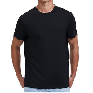 Breathable Customize Black Color Woolen Outdoor T <b>Shirt</b> Short Sleeve O Neck Round Boxy Fit Gym Fitness Blank <b>Wool</b> Tees <b>Shirts</b> - Product Image 1
