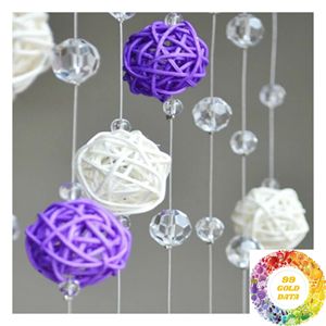 Bolas de Ratán Tejidas a Mano para Decoración de Fiestas, Accesorios Artesanales Coloridos para Decoración de Mesas, Eventos, Bodas y Manualidades Creativas - Product Image 3