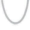Cadena Cubana Moderna de Hip Hop con Diamantes de Moissanita, Collar de Lujo de Plata Esterlina 925 para Fiestas, Estilo Urbano y Regalos - Product Image 4