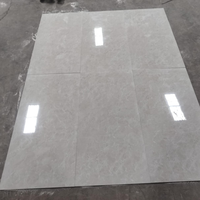 Carreaux de sol en porcelaine beige Antolia 60x120 cm, finition brillante, imitation pierre, texture luxueuse, intérieur, salon