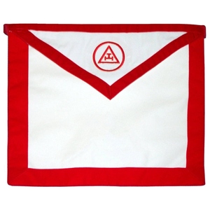 Delantal Masónico de Doble Cara, Bordado en el Lateral del Capítulo del Consejo, de Algodón, Forma Rectangular, Accesorio Decorativo Hecho a Mano - Product Image 2