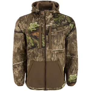 Men's Camouflage Hoodie Full Zip Soft Shell Hunting <b>Jacket</b> <b>Waterproof</b> Winter Wear - Product Image 1
