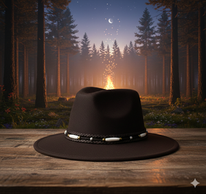 Sombrero Vaquero Occidental de Cuero de Inspiración Vintage para Uso Casual y de Fiesta Unisex, Refleja el Auténtico Estilo del Sombrero Vaquero - Product Image 6