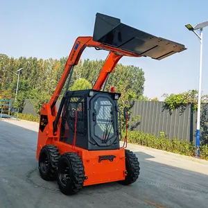 Mini Skid Loader Efficient Heat Dissipation Mini Skid Steer Loader Enhance Practicality Tracked EPA Engine