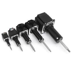 Motor paso a paso lineal <span class=keywords><strong>Nema</strong></span> <span class=keywords><strong>17</strong></span> de 42 mm con actuador de husillo de acero tipo cautivo para equipos médicos y de automatización - Product Image 4
