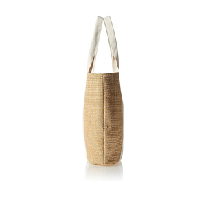 Sac fourre-tout en paille grande capacité personnalisé pour femme, sac de plage d'été, sac à bandoulière tissé à la main, sac fourre-tout en raphia écologique, tendance - Product Image 3