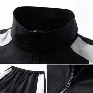 Conjunto Deportivo de Invierno para Hombre, Chaqueta con Capucha y Pantalones de Poliéster Impermeable, Transpirable, Resistente al Viento y Elástico - Product Image 5