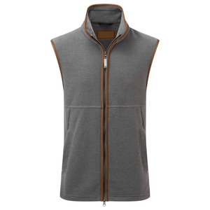 Drain Sports DS-MV-0307 Men's Fleece Breathable Winter Body <b>Warmer</b> Vest with Custom Embroidery OEM Export Supply Worldwide - Product Image 1