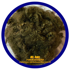 Fibra sintética siliconada hueca marrón 15D HS PSF para relleno de juguetes, almohadas, cojines, edredones, sofás, muebles y alfombras - Product Image 4