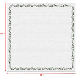<b>Christmas</b> Printed Design <b>Table</b> <b>Cloth</b> 100% OEM <b>Table</b> <b>Cloth</b> With Customized Size And Logo <b>Table</b> <b>Cloth</b> at Affordable Price.. - Product Image 5