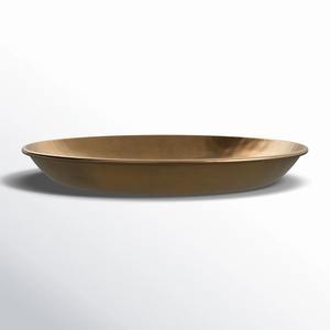 ถาดเก็บของตกแต่งโลหะสีทองแบบเรียบง่ายสำหรับวางบนเคาน์เตอร์ครัว โต๊ะกาแฟ ห้องนั่งเล่น จัดวางอุปกรณ์บนโต๊ะ - Product Image 1