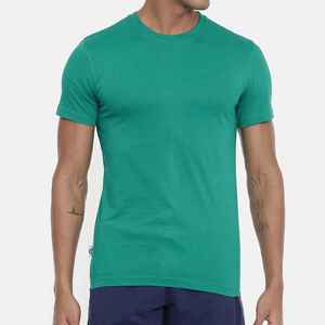 <b>Men's</b> Solid <b>Green</b> Slim Fit Cotton <b>T</b>-<b>Shirt</b> O-Neck Short Sleeve Casual Jersey Knit <b>Men</b> Customized Logo <b>T</b>-<b>Shirts</b> Manufacturer OEM - Product Image 3