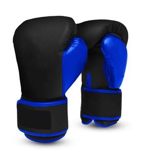 Guantes de Kick Boxing Profesionales al por Mayor con Logotipo Personalizado, Guantes de Entrenamiento de MMA, de Cuero, Antideslizantes, con Cierre de Gancho y Bucle - Product Image 1