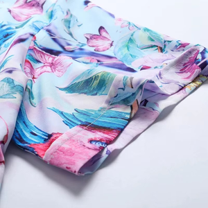 Chemise hawaïenne unisexe personnalisée à imprimé intégral, chemise décontractée d'été à fleurs Aloha à manches courtes, chemise de créateur - Product Image 4