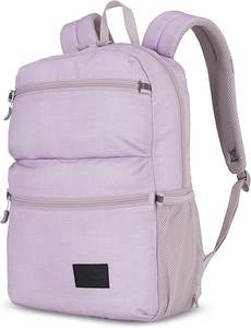 Sac à dos scolaire en polyester personnalisable de haute qualité, pour voyages ou travail, avec compartiment pour ordinateur portable et deux poches pour bouteilles d'eau - Product Image 4