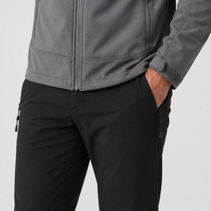 Veste Softshell à Capuche Professionnelle pour Hommes, Imperméable et Respirante, Fournisseur OEM Personnalisé pour Activités de Plein Air - Product Image 6
