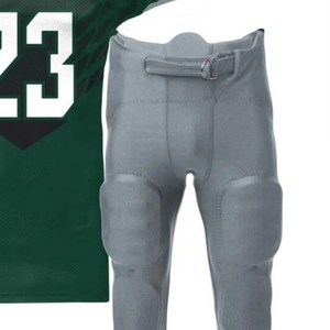 ชุดยูนิฟอร์มอเมริกันฟุตบอลขายส่ง โลโก้สั่งทำได้ แบบซับลิเมชั่น แห้งเร็ว ชุดแข่งขันระดับมืออาชีพ เสื้อและกางเกงฟุตบอล - Product Image 3