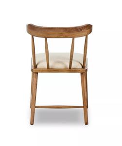 Silla de Comedor Moderna de Mediados de Siglo, de Madera de Teca Sólida, Respaldo Ligero, Ecológico, Tapizado Suave, para Proyectos de Hoteles y Restaurantes - Product Image 4