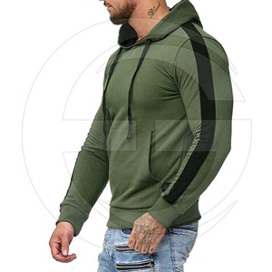 Sudadera con capucha para hombre, de bolsillo canguro, con logotipo personalizado, informal - Product Image 5