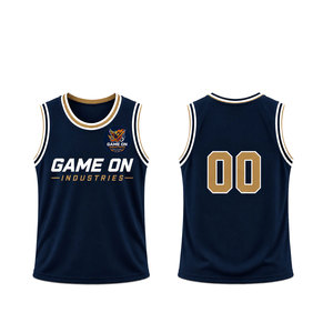 Camiseta Deportiva Informal de Baloncesto, Sublimación Personalizada, Uniforme Deportivo, Malla Transpirable, Camisetas de Entrenamiento de Verano, Personalizadas - Product Image 1