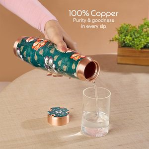 Botella de Cobre Resistente de 900 ml, a Prueba de Fugas, Antioxidante, para Bebidas, Venta al Por Mayor, Exportación a Todo el Mundo - Product Image 3