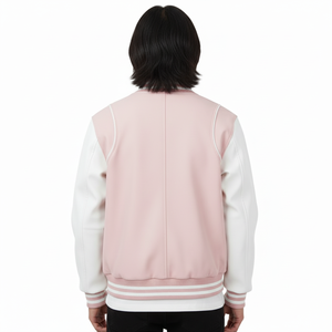 เสื้อแจ็คเก็ตผู้ชาย ผ้าฝ้ายผสมโพลีเอสเตอร์ 300 GSM ทรงปกติ สไตล์วาร์ซิตี้ ติดกระดุมแป๊ก แขนยาว ใส่สบายๆ รับผลิตแบบ OEM - Product Image 2