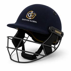 Casco de Cricket Ligero GANVOX GLOBAL, Color Azul Marino, Protector Facial de ABS, Accesorio Deportivo para Partidos, para Todas las Estaciones - Product Image 4