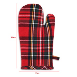 Yarn Dyed Fashionable 100% Cotton Oven Mitts for Christmas Kitchen Gloves for Oven and Microwave. - Product Image 5
