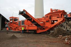 Concasseur à percussion GIPO Giporec R130 FDR de qualité supérieure avec une capacité maximale de 350 t/h, moteur et boîte de vitesses - Product Image 3