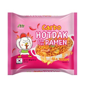 [YNK INTERNATIONAL KOREA] Nouilles coréennes instantanées Hotdak crémeuses et épicées, ramen sauté, pour la vente en magasin - Product Image 2