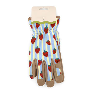 Guante de jardinería de cuero de búfalo para adultos, diseño personalizado impreso, ventilado, resistente, antiestático, antideslizante y duradero. - Product Image 2