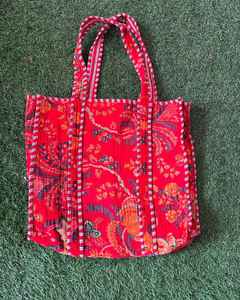 Velvet Quilted Bohemian Vintage <b>Lady</b> Fashion Shoulder Tote <b>Bag</b> Canvas Lining Zipper Closure Lightweight Shopping Winter Summer - Product Image 5