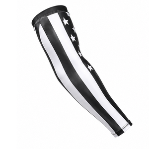 Mangas de compresión personalizadas para deportes, fitness, correr, ciclismo, baloncesto, entrenamiento, absorción de humedad, elásticas - Product Image 4