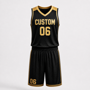 Conjunto de camiseta y pantalones cortos de baloncesto OEM ODM, empresa de fabricación de ropa deportiva en Pakistán, uniforme de baloncesto para hombre con logotipo personalizado. - Product Image 6