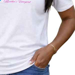 Camiseta de Mujer Jack and Jill Martha Vineyard, Manga Corta, Estampado Gráfico, Cuello Redondo, Algodón, OEM, Venta al Por Mayor - Product Image 5