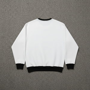 Sudadera de Alta Calidad para Hombre, Cuello Redondo, Oversize, Informal, Transpirable, 100% Algodón, Cómoda, Elegante, Hombros Caídos - Product Image 2