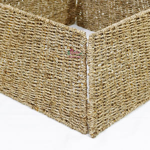 Support d'arbre de Noël en osier de haute qualité, couverture de base d'arbre pour la décoration de Noël - Product Image 5