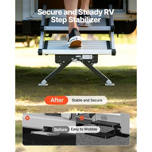 Kit Stabilizzatore Gradino in Acciaio Regolabile in Altezza per Camper - Product Image 2