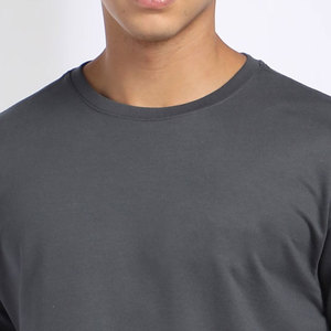 T-shirts décontractés légers 100 % coton pour hommes et femmes, coupe oversize, couleur unie, impression personnalisée, style streetwear, sportif - Product Image 2