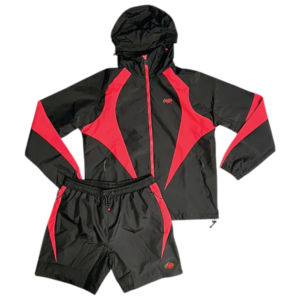 OEM Custom Nylon Tracksuit Windbreaker <b>Jacket</b> and Pants Set for Men Women Sportswear Bulk Supplier - Product Image 3