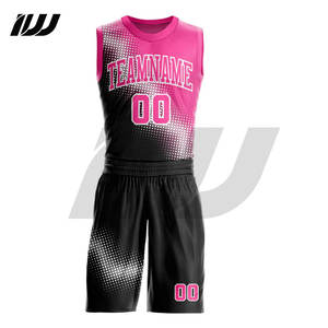Uniformes de Baloncesto de Buena Venta, Ropa Deportiva, Conjuntos de Camisetas de Baloncesto para Entrenamiento - Product Image 3