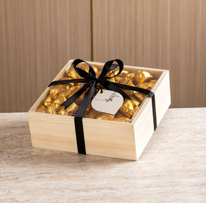 Customized Wedding Transparent Nut Chocolate <b>Sweet</b> Candy Storage Ribbon Gift Boxes Acrylic Luxury Packaging Wooden Chocolate <b>Box</b> - Product Image 4