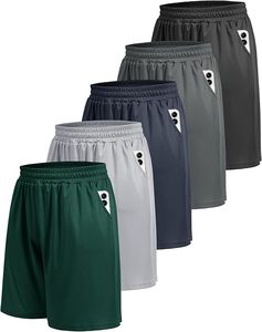 Pantalones Cortos Deportivos Transpirables para Hombre, para Correr, Gimnasio, Fitness, con Logotipo Personalizado, 5 Pulgadas, Casuales - Product Image 2